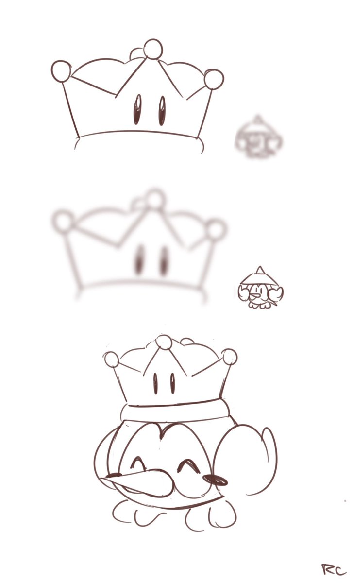 Idea: local bird finds crown and nothing happens to them except that they have a cool new hat 