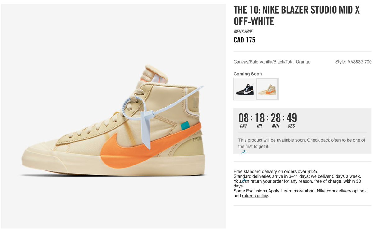 off white blazer canada