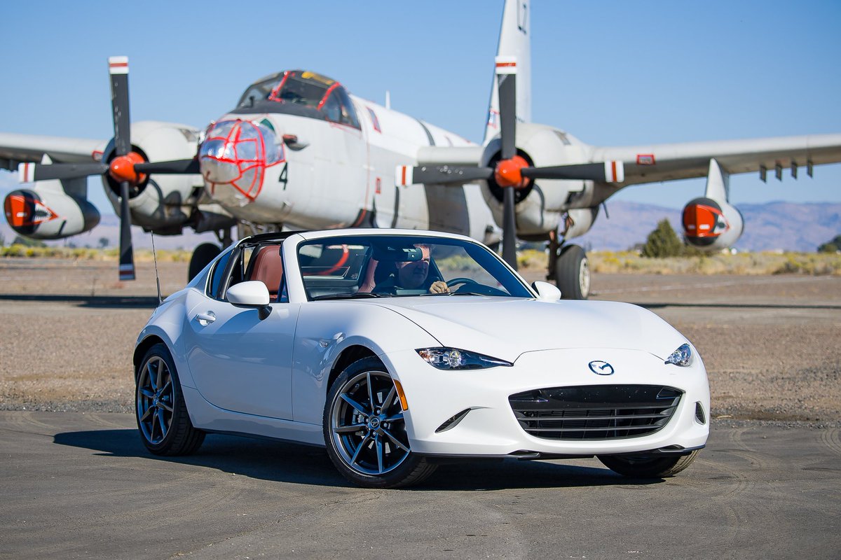 nwapa_org's tweet photo. Congratulations to the 2019 @MazdaUSA MX-5 Miata RF, which was named the Northwest Most Fun in the Sun Vehicle at the annual Northwest Automotive Press Association Run to the Sun performance car and convertible event. #MX5RF https://t.co/IDHI1F4FQ2