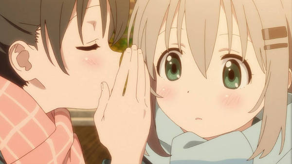 アニメつぶやき速報 ヤマノススメ サードシーズン 第13話 最終回 感想 二人っきりでヒソヒソ耳打ち何話したんだろう T Co 5ytvx19lln ヤマノススメ