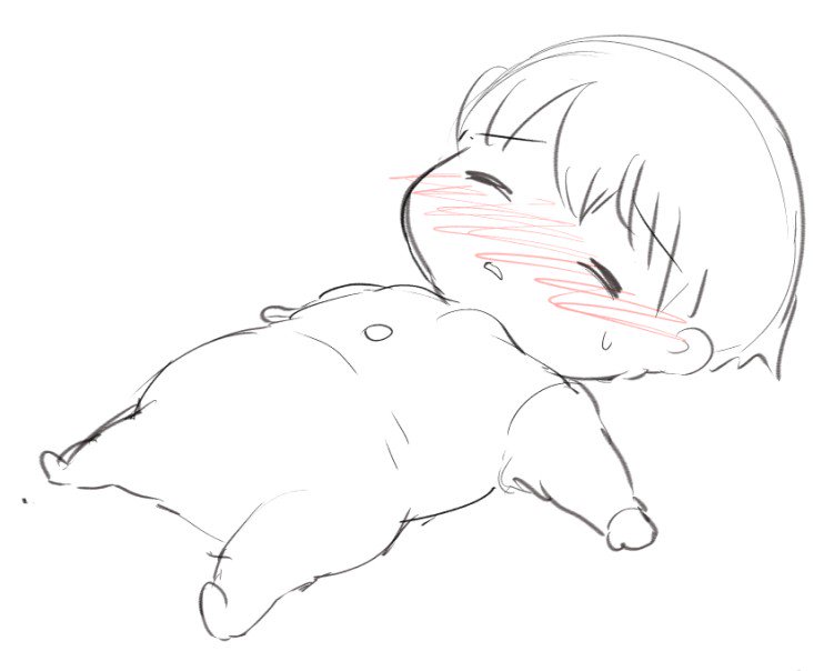 過去のねつのあかちゃん 