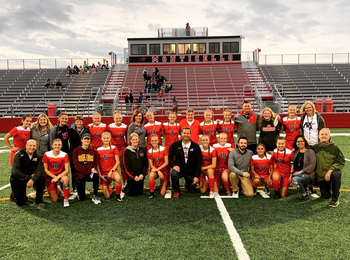 Monticello Magic (@monticellomagic) on Twitter photo FINAL: Girls Soccer
<a href="/MontiGirlsKicks/">Monticello Girls Soccer</a>: 10
<a href="/nbskolvikings/">N. Branch Activities</a>: 0
Goals by Frandsen (3), Carson (2, both in second half), Emmerich, Roff, Larson, Olson, and Frickel!
Lauren Jones with the shutout!
Magic play again at home tomorrow vs. Delano.
#MontiMagic <a href="/GaryRevenig/">Gary Revenig</a> <a href="/ISD882/">Monticello School District</a> FINAL: Girls Soccer
<a href="/MontiGirlsKicks/">Monticello Girls Soccer</a>: 10
<a href="/nbskolvikings/">N. Branch Activities</a>: 0
Goals by Frandsen (3), Carson (2, both in second half), Emmerich, Roff, Larson, Olson, and Frickel!
Lauren Jones with the shutout!
Magic play again at home tomorrow vs. Delano.
#MontiMagic <a href="/GaryRevenig/">Gary Revenig</a> <a href="/ISD882/">Monticello School District</a>