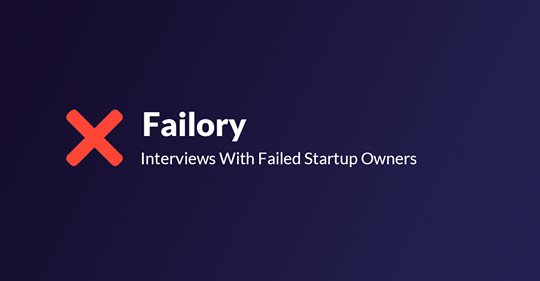 MuseumofFailure's tweet photo. #Failory is the #1 community for #Startup founders and #Entrepreneurs to learn from #failure and to share their mistakes.
Read at your own risk ...
https://t.co/1JJ2zloBCf https://t.co/2E08k9wz0Q