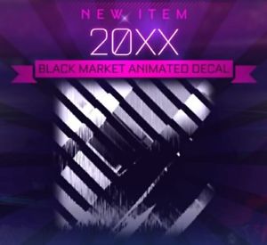 RBGClaw's tweet image. It's been a while, so here we are again, with another

#GIVEAWAY 
that's right.
 
To enter simply Retweet and drop a Follow. 

Prize: 20XX Black Market Decal

Winner will be drawn on Monday October 1st.