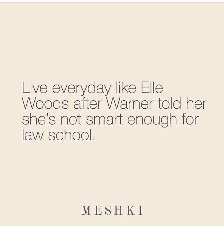 Happy #MotivationalMonday to all the Legally Blonde fans out there! Work hard and don't let anyone get you down!