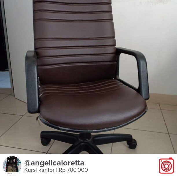 Menjual Kursi kantor Rp 700,000 id.carousell.com/p/191558651 #carousell <a href="/carousell_id/">Carousell Indonesia</a>