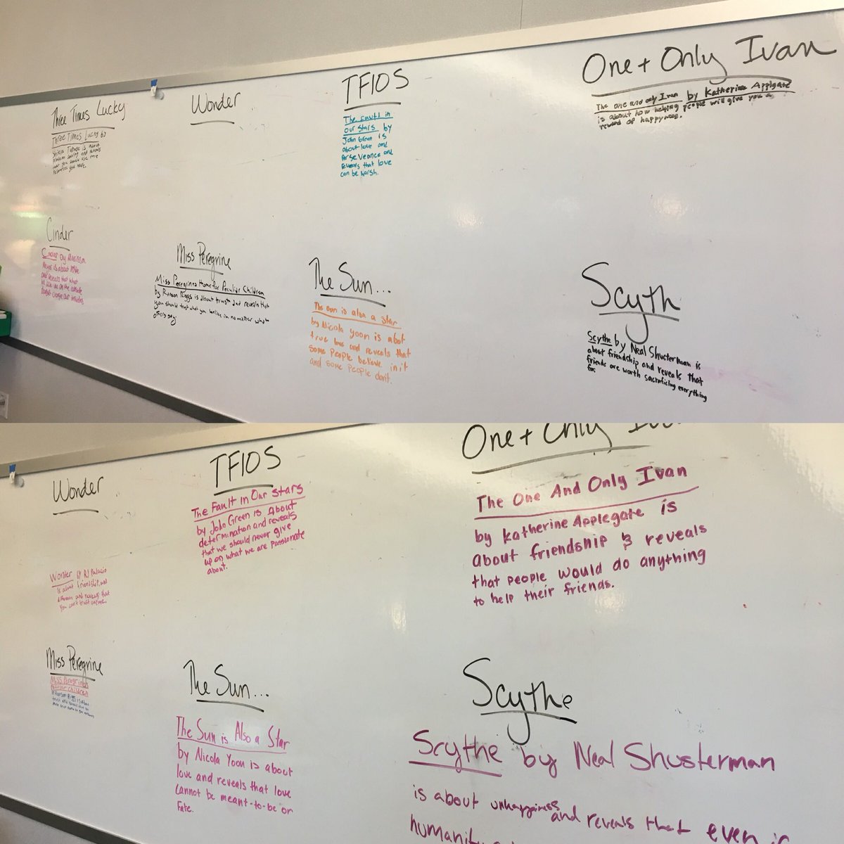 MeganRoseEllis's tweet image. So much good collaborative thinking from our Book Clubs! #WestlakeCharter #bettertogether #WCSJoyfulLearning