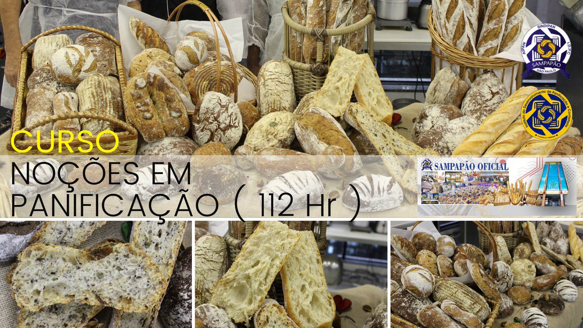 sampapao's tweet image. Curso Noções em Panificação 112 hs ESCOLA IDPC
Clique no link abaixo e veja o teaser do uurso.
youtube.com/watch?v=ifckWP…