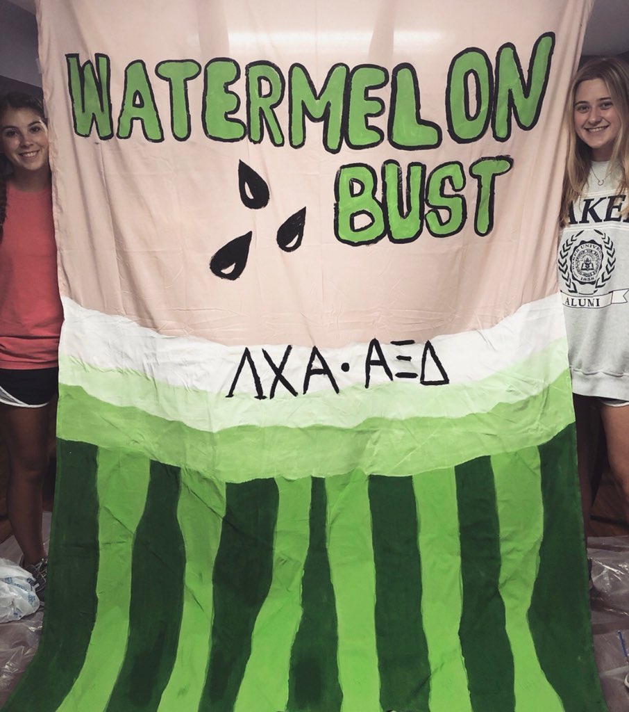 WE ARE READY! 🍉 BUST is just 3 days away!!!! Retweet/Like for us to win the banner contest! <a href="/LambdaChiKSU/">Lambda Chi Alpha</a>