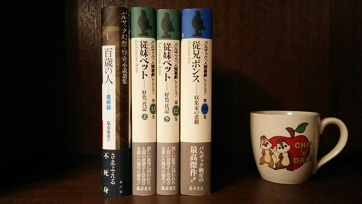 亀井麻美 こちらは バルザックの作品から 山田登世子訳の 従妹ベット は 24歳の時に読みました 凄い作品でしたね 山田訳を選んだのは 女性による訳だったからですが 非常に現代的な 一部くだけた訳文で 地の文に ちょろまかす みたいな表現が