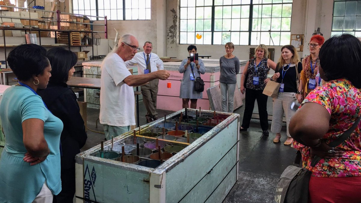 LJWorld's tweet photo. A group of 80 people from Chapel Hill, N.C., are in Lawrence this week to learn from local leaders: https://t.co/mulwwicSaN #icv2018 https://t.co/UxhrnEv1Zi