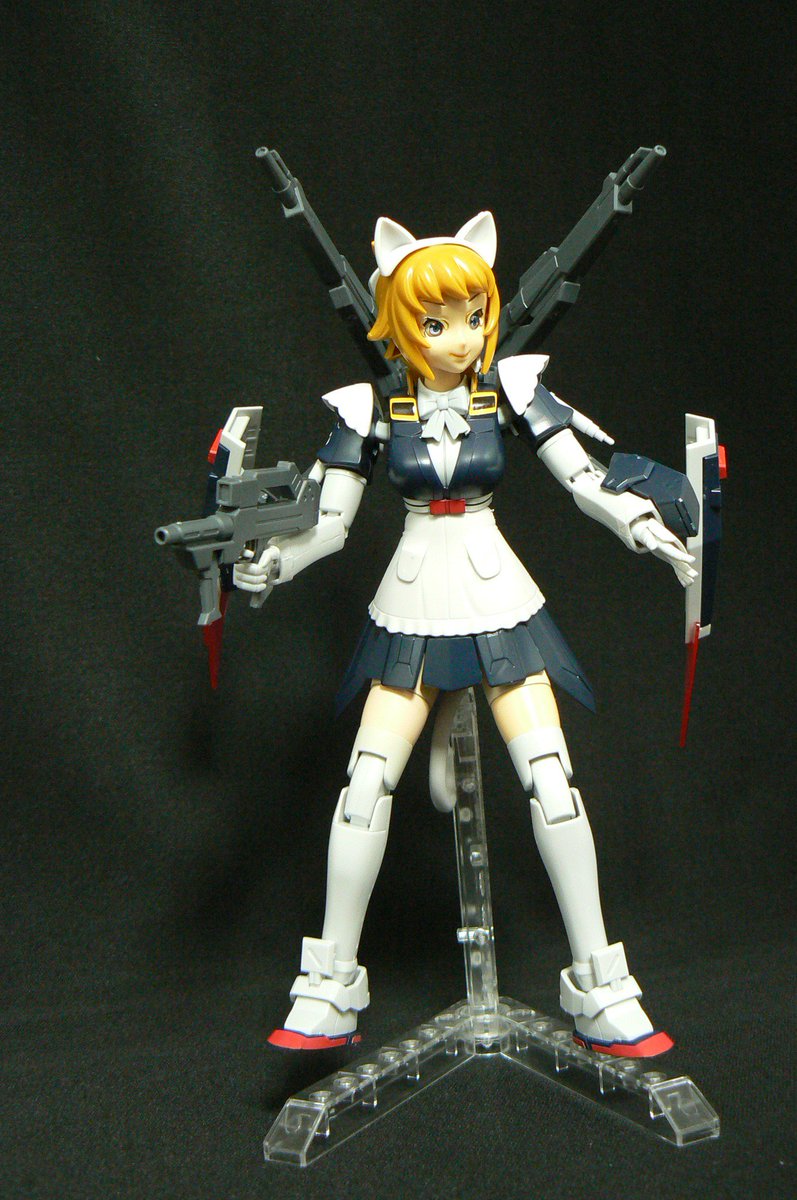 Uzivatel Katsu Na Twitteru Hgbf すぱーふみなa E U Gメイドver 完成 サーバルガンダムのベースにしようと思いましたが ういにんぐふみなを使うことにしたので組み立てました ガンプラ すーぱーふみな ガンダムビルドファイターズトライ