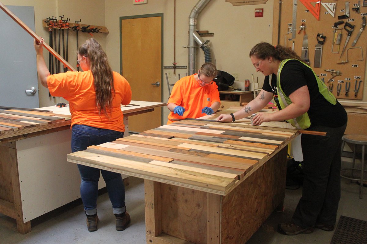 PYB opens doors, but our students also build them! Here are a few photos of our construction students building doors from scratch last week! #pybpdx #pybstrong