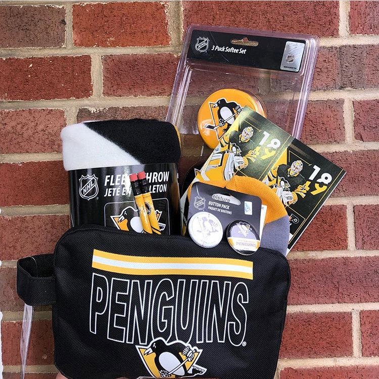 September is Ovarian Cancer Awareness Month. Support DEW Student Council’s fight against ovarian cancer. Buy a bracelet for a $1 and be entered in a raffle to win 2 Pens’ tix and this basket of goodies:) #MontourProud #DEWStudentcouncil