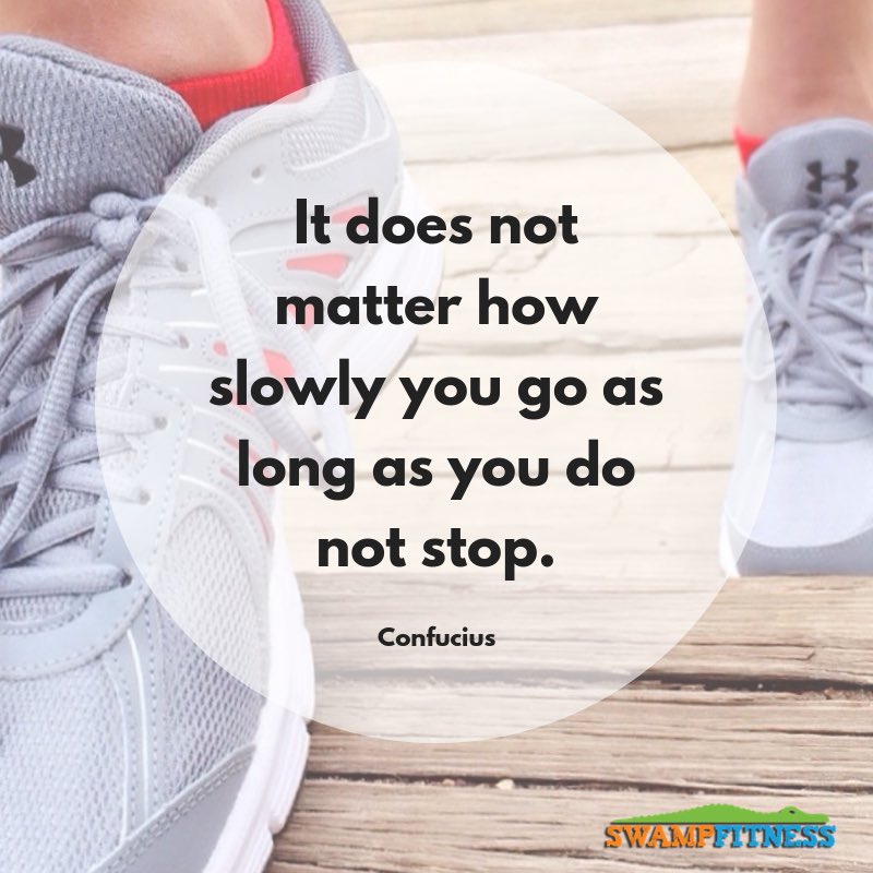 SwampFitness's tweet photo. Keep going no matter what! Small steps lead to great results. #motivationmonday #swampfitness #swampfit 
.
.
.
.
#nutrition #fitness #healthyfood #motivation #healthy #health #healthylifestyle #workout #gym #eatclean #weightloss #fit #diet #protein #lifestyle #fitfam #food https://t.co/3MGrsLMin3