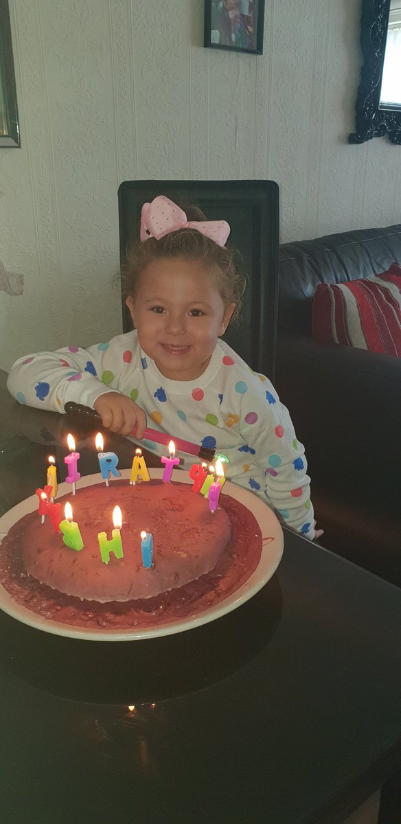 Had a fab birthday with my princess cake made all by her self xx