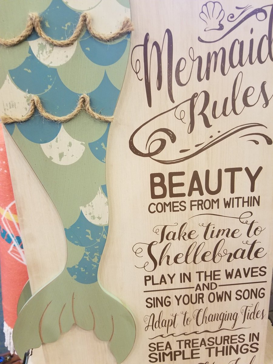 LuLusGulfShores's tweet photo. Even #mermaids have rules. π§ββοΈ #ShopLuLus #GumboLove https://t.co/kDG8TtxxHG