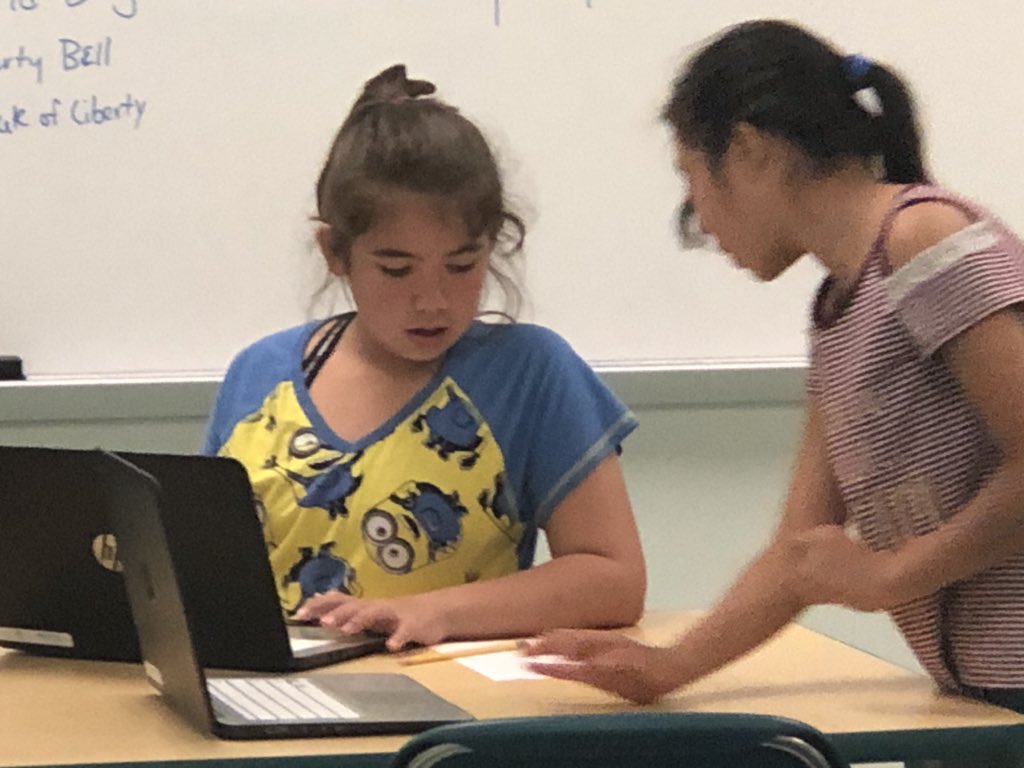 KellyKlober's tweet photo. Scavenger hunt in library! #learningmadefun #librarymatters #meetingstandards #justrightbook https://t.co/enh1oLqB4X