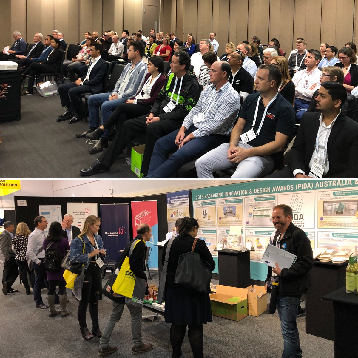AIPACKAGING's tweet photo. AIP addresses the big issues in New Zealand
New Zealand's food and beverage industry has embraced food waste and sustainability education from The Australian Institute of Packaging (AIP) at Foodtech Packtech last week.  https://t.co/P0kLzKHiX4
@fooddrink https://t.co/GSU7jFfCVQ