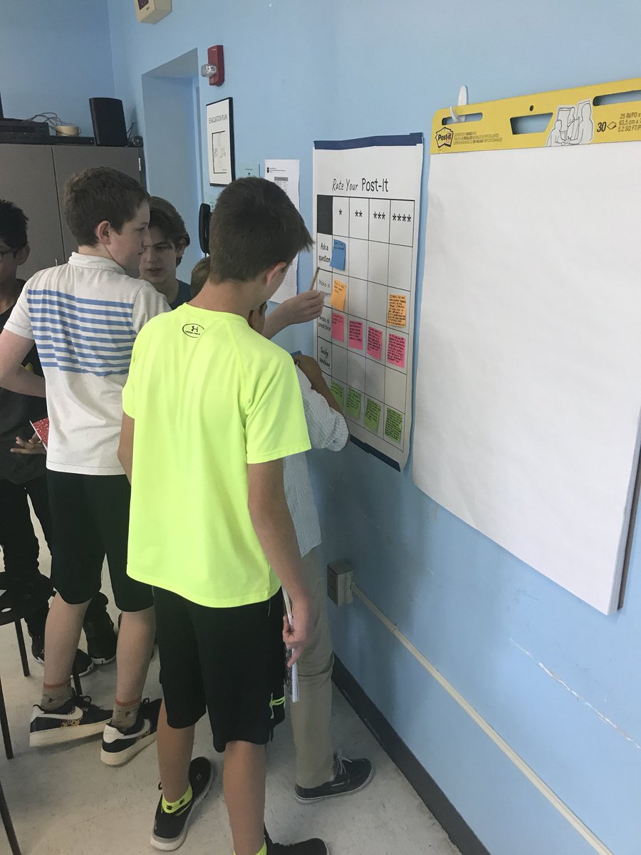 themrsfoulks's tweet photo. Teams working together to categorize and determine good quality post-its #MTPSPride #MTPSReads https://t.co/Xs8OQDJTMN