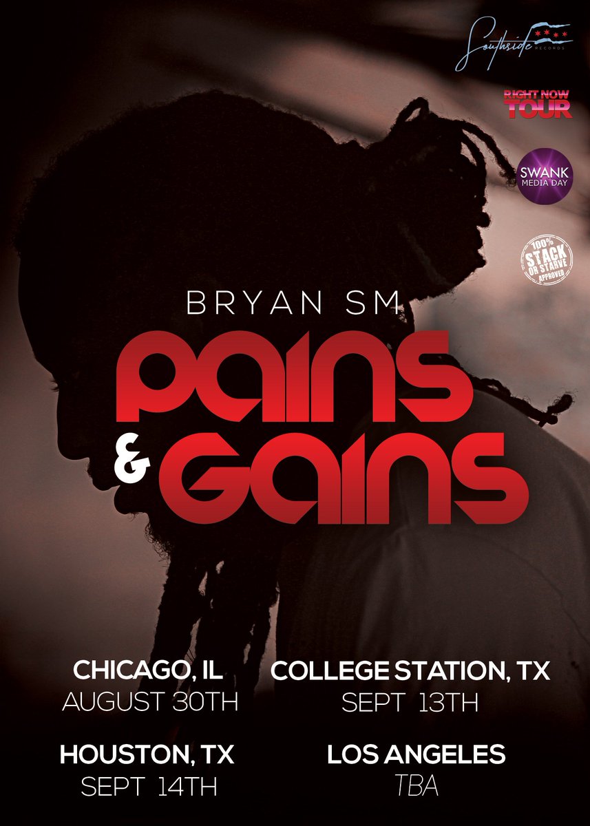 ZillaPromo1's tweet photo. ✈️ ✈️ #TourLife ===> #SouthSideRecords @BryanSM_SSR kicks off his #PainsNGains DebutTour coming to a CITY 🚍 NEAR You ===> #CHI #HOUSTON #COLLEGEStation #LA <=== 🔷 #SwankPRMediaDay 🔷 https://t.co/5IuGoklAze