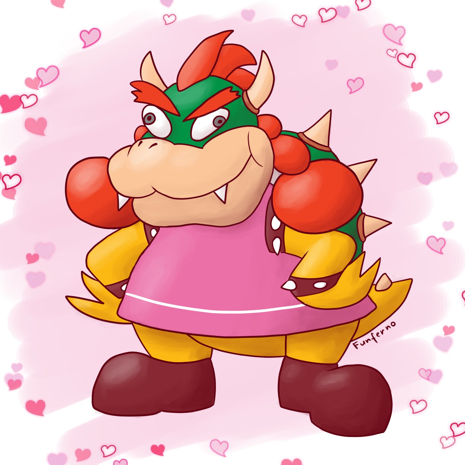 Nintendo fans are splicing Bowser with Peach and now Bowsette is