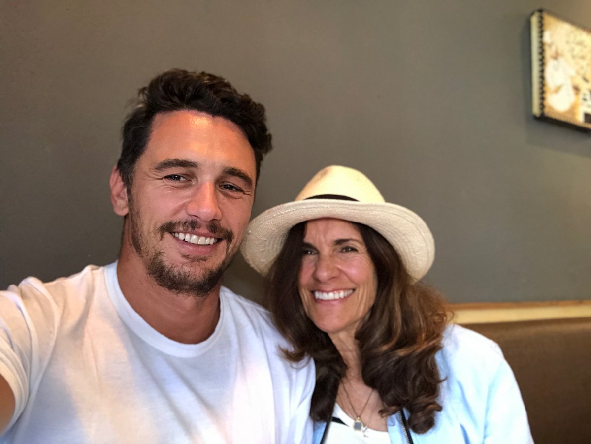 FrancosMom's tweet photo. It was so nice to spend time with James yesterday! I just love him. He's such a wonderful son to have--such a mensch. https://t.co/FX3MUAjQv3