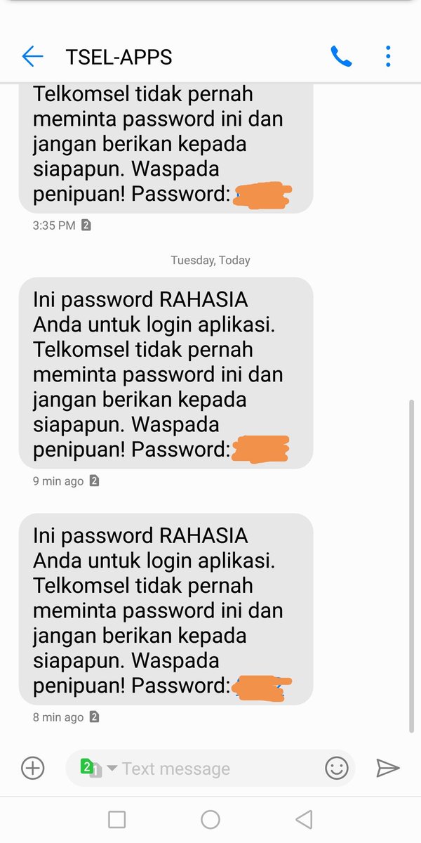 Telkomsel على تويتر 1 Hai Mas Imam Maaf Atas Keluhan Mendapatkan Penipuan Dengan Sms Kode Verfikasi Mytelkomsel Silakan Kill Session Dengan Cara 323 20 Dan Dapat Dibantu Buatkan Laporan Ke Tim Terkait Dengan