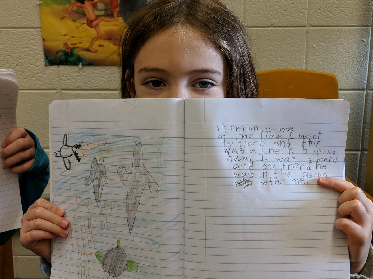 Loved seeing students read, write and share today! <a href="/EPEaglesPV/">EPEaglesPV</a> #nurtureyourroots #EPSchools