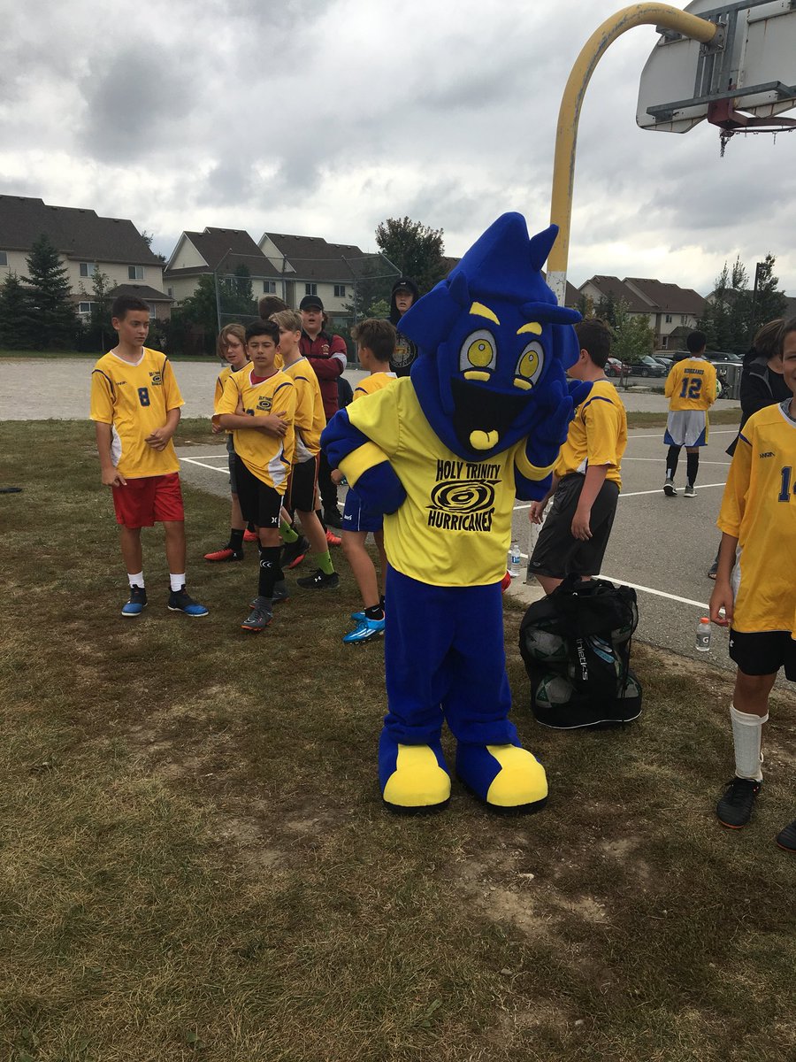 SarahJackett2's tweet photo. Look who came to cheer on our boys soccer team! @GoHurricanesGo https://t.co/WJJkGAyXL0