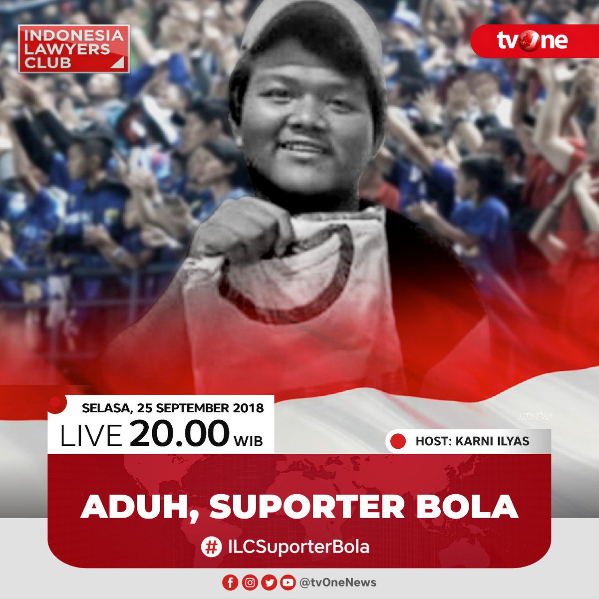 Video Aduh Suporter Bola By ILC TvOneNews Chirpstory