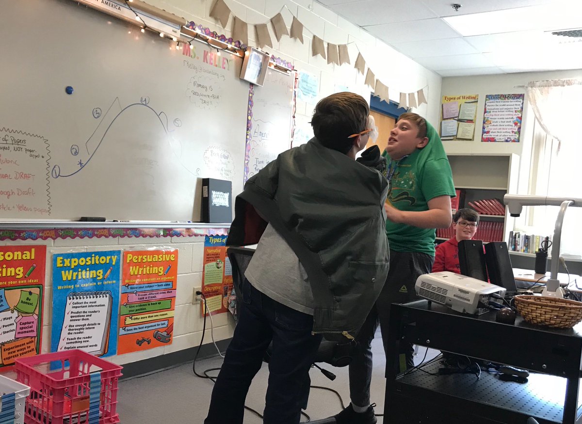 lms_cyclones's tweet photo. Cyclones working on their speaking and listening skills as they learned about character voice and dialogue writing #Cycd4skits #BECyclone https://t.co/xjphKEETx1