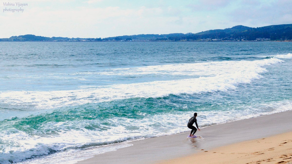 the hardest part is beginning right
- @ Half moon bay