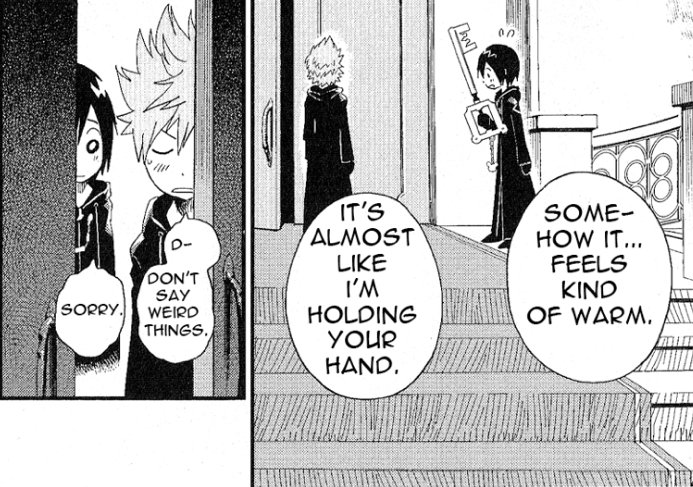 Kh358 Media One Of The Cutest Roxas Xion Moments From The Kingdom Hearts 358 2 Days Manga Kingdomhearts