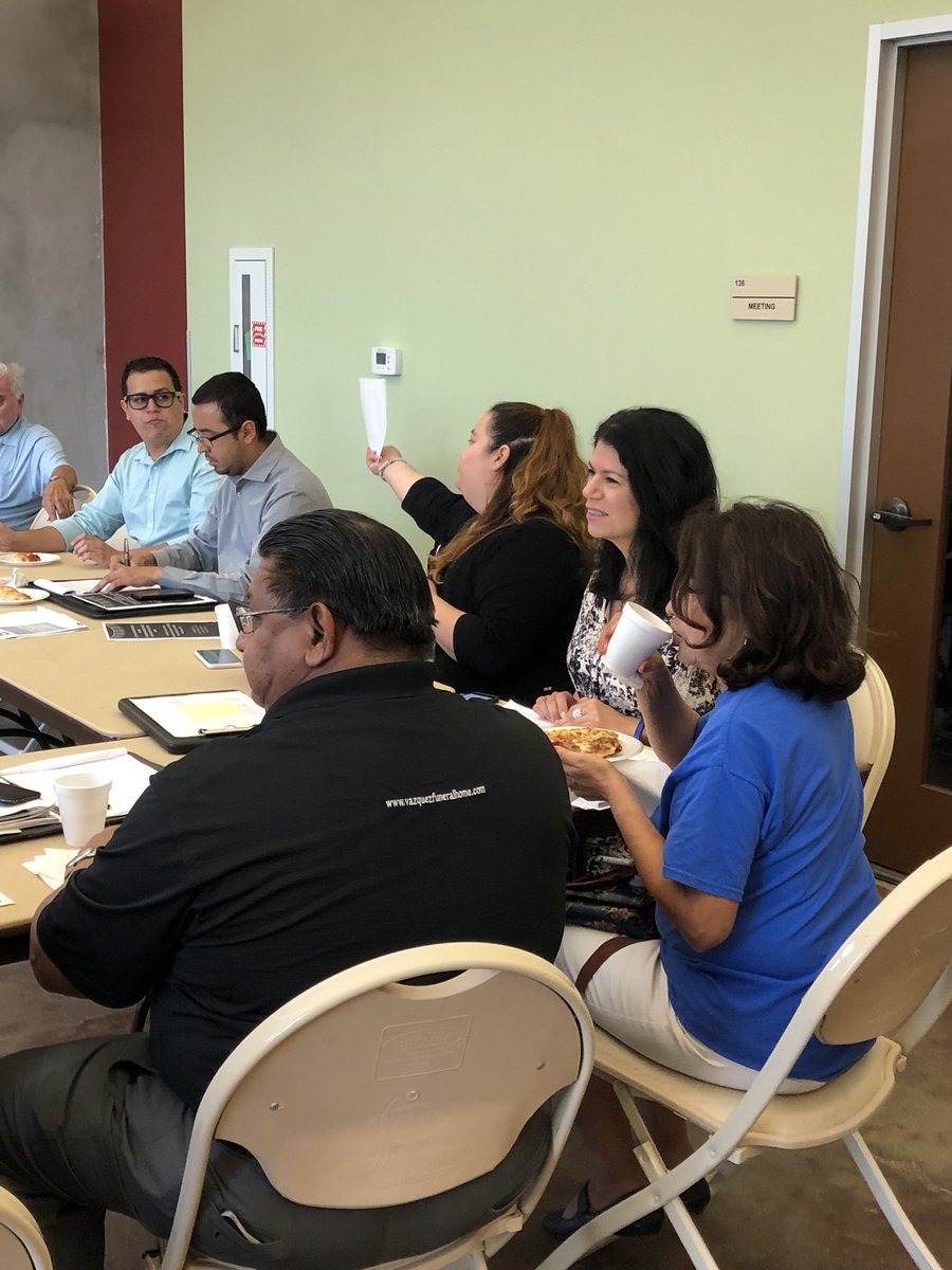 CarolforTexas's tweet photo. Productive meeting in Northside with a very active group of folks. Team @JFarrarDist148 & @Karla4Houston present as well as #SafeWalkHome. https://t.co/5ZVFCsxzBQ