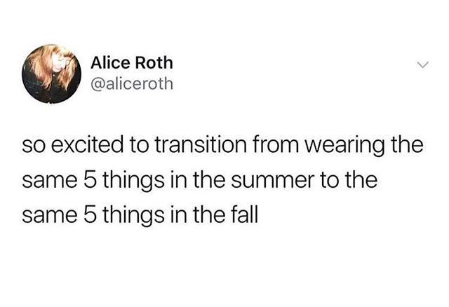 Also sneezing five times per day...
...
#fall #outfits #fallallergies #fallsneezes #fallwardrobe #summerwardrobe #falloutfit #summeroutfit #weather #fallweather #spokanefall #spokaneweather