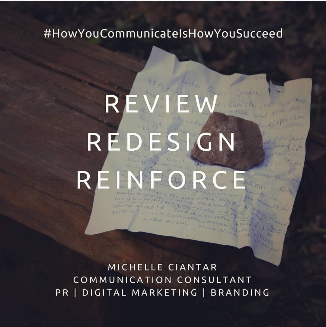 MichelleCiantar's tweet photo. Your communication efforts should be under constant review and analysis of its effectiveness.
When you are not getting the desired results, it's time to review and redesign the message. 
#HowYouCommunicateIsHowYouSucceed 
#Communication #Strategy #Consultant #PR #digitalmarketing https://t.co/XYpPYkUEdV