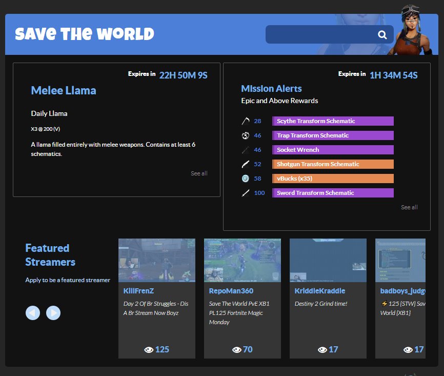 storm shield one fortnite info stats tracker s tweet on trendsmap - fortnite stw stats tracker