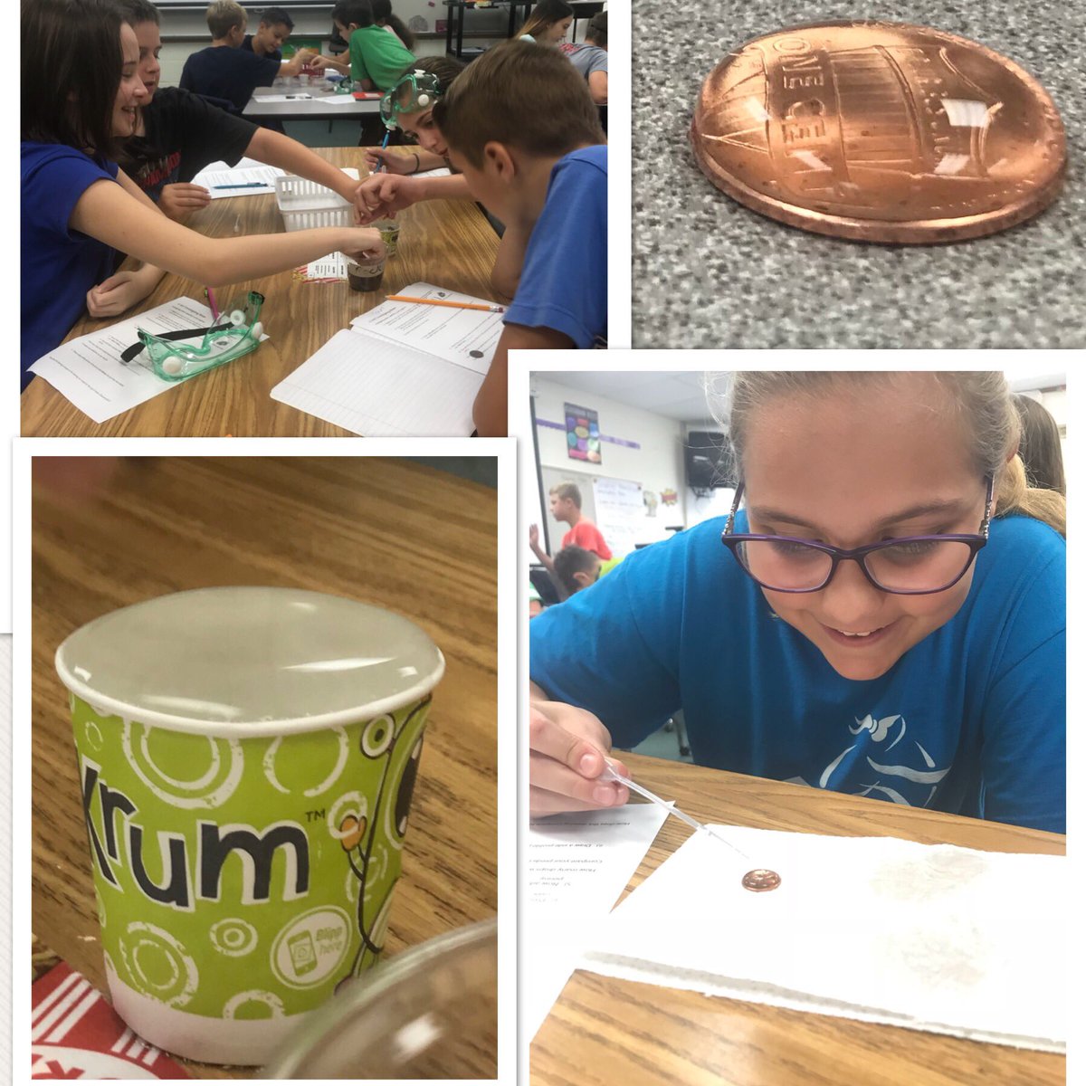 Investigating some cool properties of water!  <a href="/HBMBears/">BeardsleyBears</a> #beardsleypride