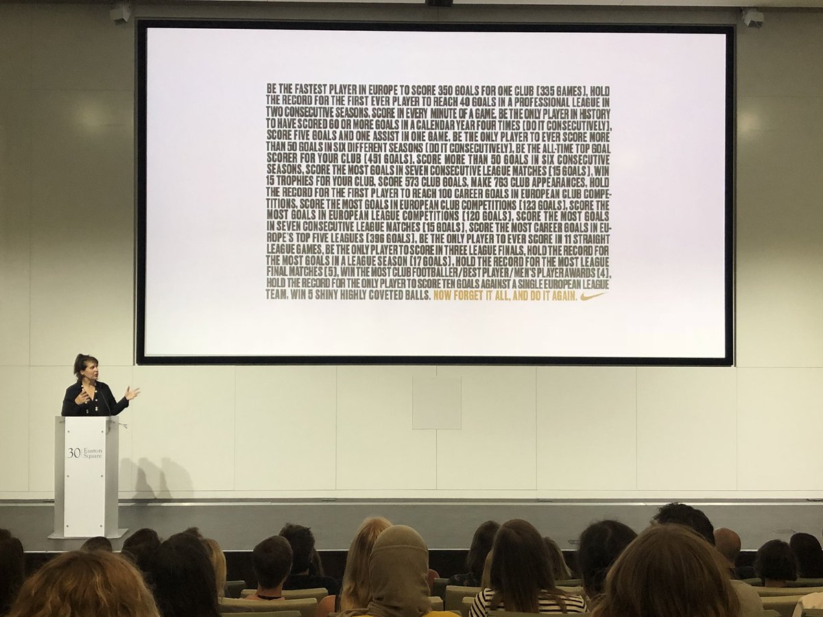 “Words have the power to change the picture entirely,” Teresa Monachino. #copycapital2018 #copywritersunite