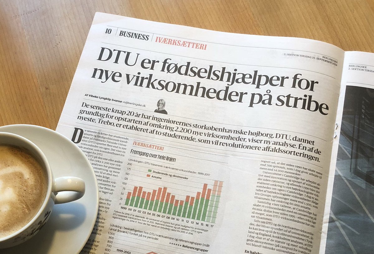 MichPersson's tweet image. Stolt af min nye arbejdsplads siden 7. august @DTUtweet, glad for at være en del af økosystemet for opstartsvirksomheder fremover som programleder for DTU fonde til innovation  @businessdk #dkbiz #dkforsk #HighTechDTU #dktech