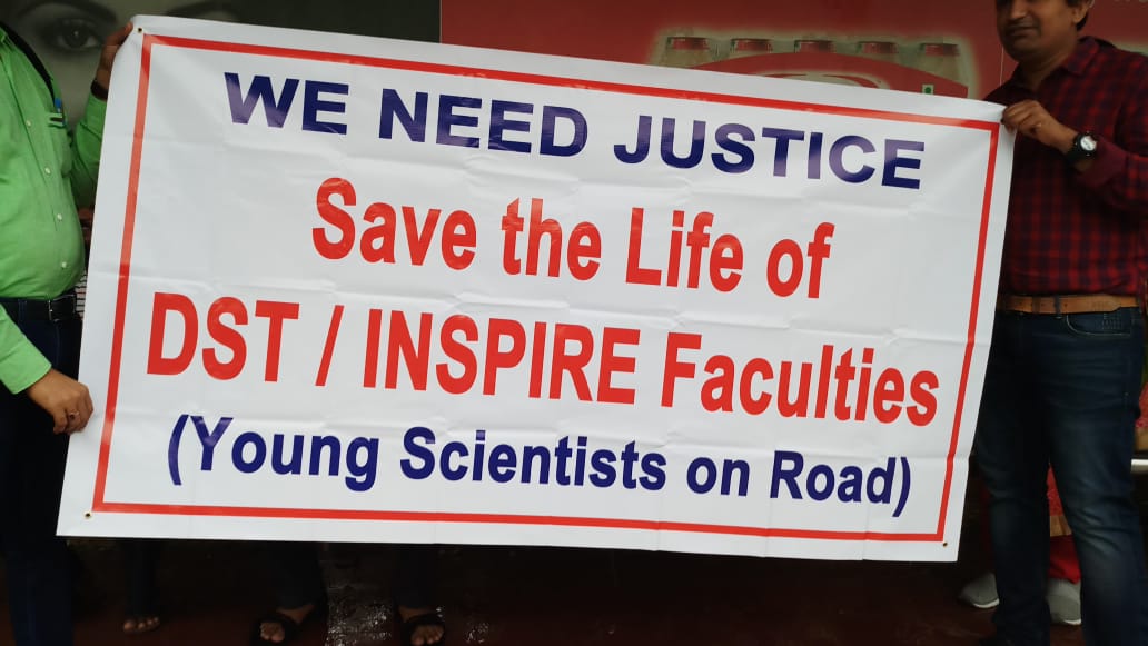 Dr. Girijesh Kumar (@dr_girijeshchem) on Twitter photo Please look into the matter of INSPIRE faculties who are protesting in front of DST Delhi for injustice done to them. #saveinspirefaculty #saveinspirefaculty <a href="/PTI_News/">Press Trust of India</a> <a href="/Narendermodi_PM/">Narendra Modi</a> <a href="/PMOIndia_RC/">PMO India</a> <a href="/RPrasad12/">R. Prasad</a> <a href="/SwetaSinghAT/">Sweta Singh</a> <a href="/ravishndtv/">ravish ndtv</a> <a href="/ppbajpai/">punya prasun bajpai</a> <a href="/PTI_News/">Press Trust of India</a> Please look into the matter of INSPIRE faculties who are protesting in front of DST Delhi for injustice done to them. #saveinspirefaculty #saveinspirefaculty <a href="/PTI_News/">Press Trust of India</a> <a href="/Narendermodi_PM/">Narendra Modi</a> <a href="/PMOIndia_RC/">PMO India</a> <a href="/RPrasad12/">R. Prasad</a> <a href="/SwetaSinghAT/">Sweta Singh</a> <a href="/ravishndtv/">ravish ndtv</a> <a href="/ppbajpai/">punya prasun bajpai</a> <a href="/PTI_News/">Press Trust of India</a>
