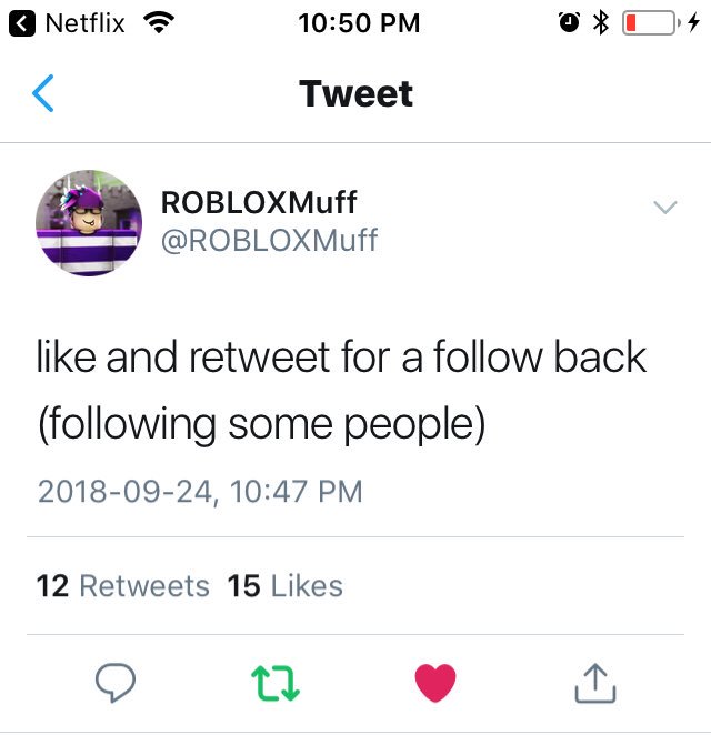 Robloxmuff Use Code Robloxmuff On Twitter Like And Retweet