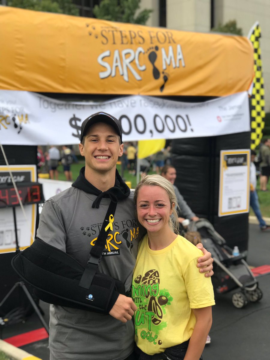 gabe_gembo's tweet image. I cherish the excellence of my hospital everyday but Sunday was the celebration it truly deserved! Thank you @OSUCCC_James and #stepsforsarcoma you cured me of cancer and I am forever grateful! Special thanks to everyone on #BrutusBrigade as we fundraised $5100 for research!