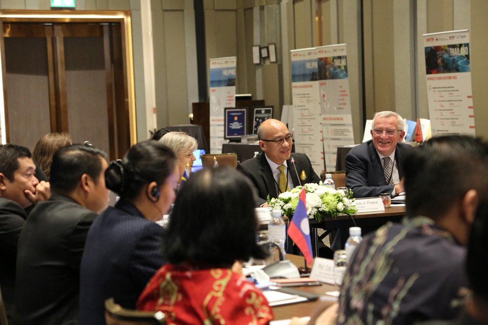 AusAmbBKK's tweet photo. Australia partners with ASEAN to help over 12,000 #criminal #justice officials with their work to improve the procedures for the investigation, prosecution &amp; adjudication of #HumanTrafficking cases through the Asia-Australia Program to Combat Trafficking in Persons #AAPTIP https://t.co/lf4aRzBps0