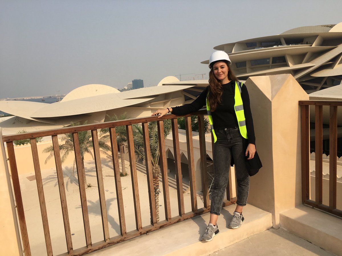 Qué gran experiencia está siendo trabajar en el Museo Nacional de Qatar!
.
Opening is coming!
 It is a great experience to work in the National Museum of Qatar!
#workinprogress