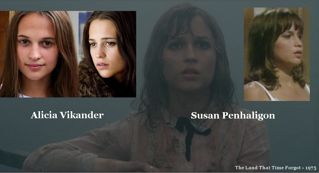 Gregory_Gains's tweet photo. Either @susanpenhaligon is a #TimeTraveler from the 70s now named Alicia Vikander or Alicia is #TheTimeTraveler and uses the alias Susan Penhaligon in the 70s.
It doesn't really matter, she's beautiful in all dimensions. #Time #TimeToo #TheLandThatTimeForgot is a cool film! https://t.co/Zkw3BTnUCW