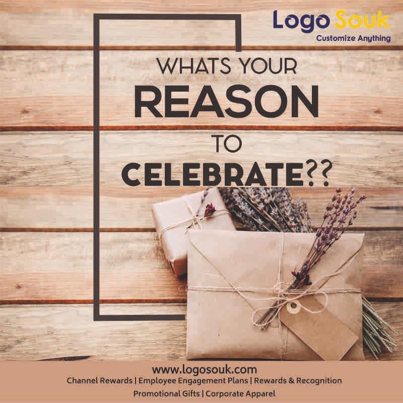 LogoSouk's tweet image. So what&apos;s your reason to celebrate?whatever your celebration, we can customise amazing merchandise for you. #Logosouk #CustomizeAnything