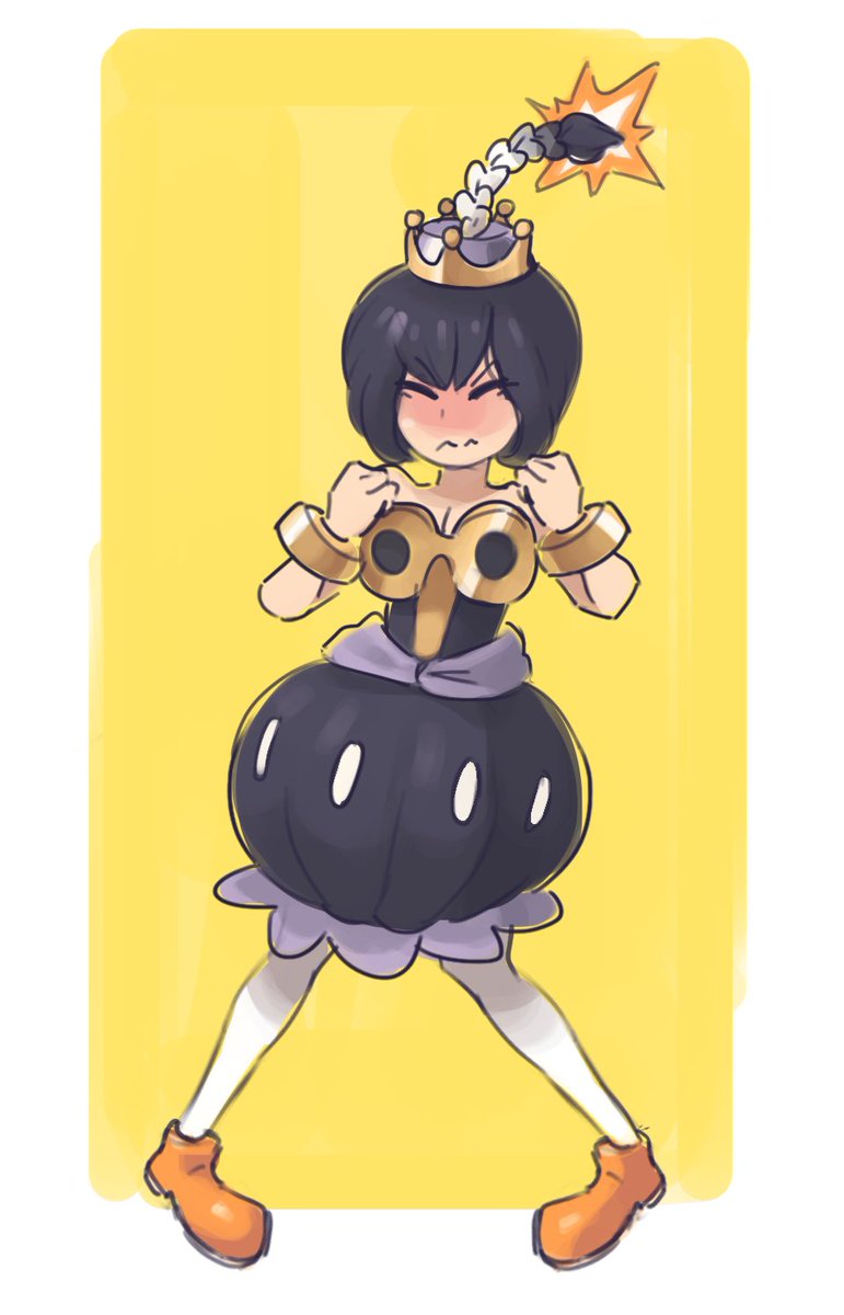 Smearg On Twitter Had To Get On The Bowsette Train So Heres A Bob 
