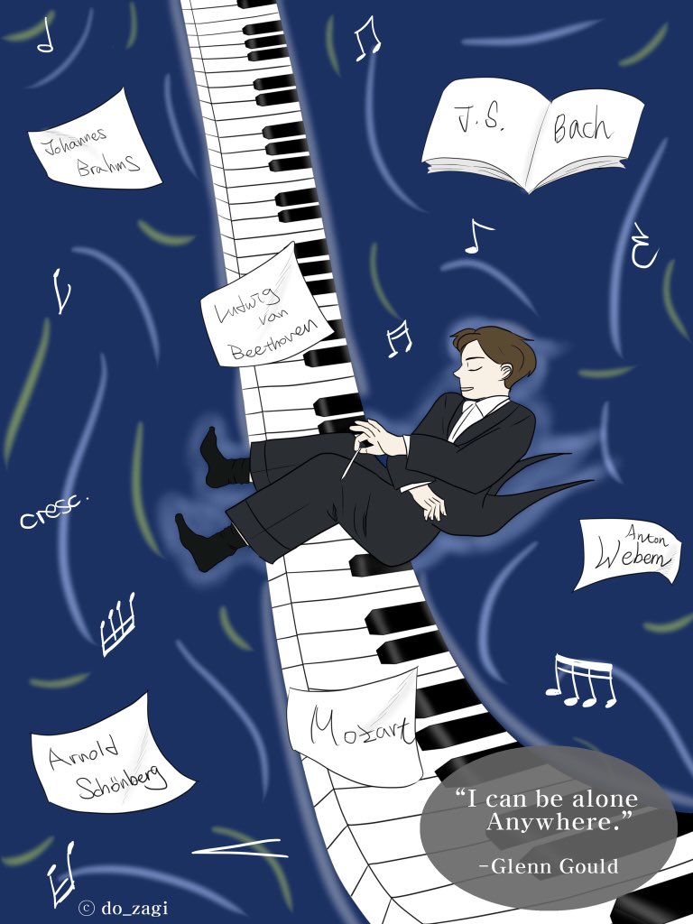 Happy Birthday Glenn Gould!
9 25                  ,  ,                .  